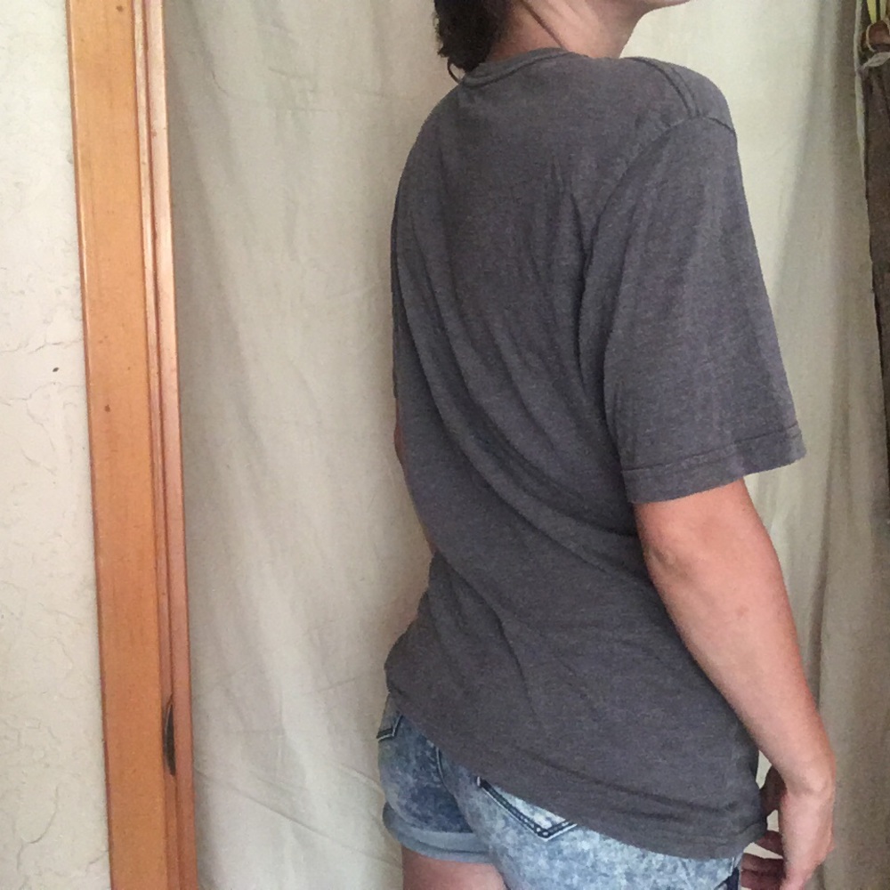 Simple Gray Tee - Picture 2 of 5